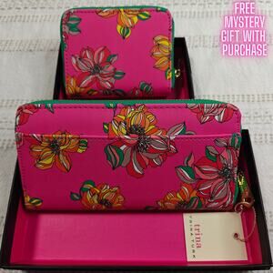 Trina Turk Floral 2-Piece Wallet Set – Vibrant & Brand New with Tags
